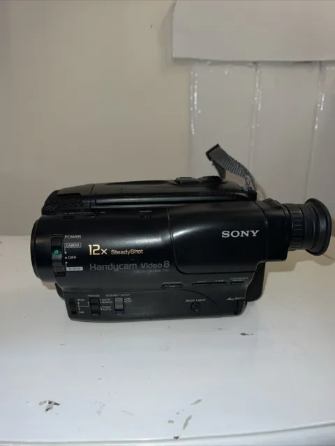 Sony CCD-TR485E Video8 Analog Camcorder Perfect for Video Transfer