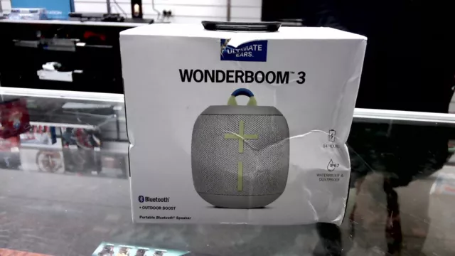 Ultimate Ears Wonderboom 3 Bluetooth Speaker - Grey (984-001848)