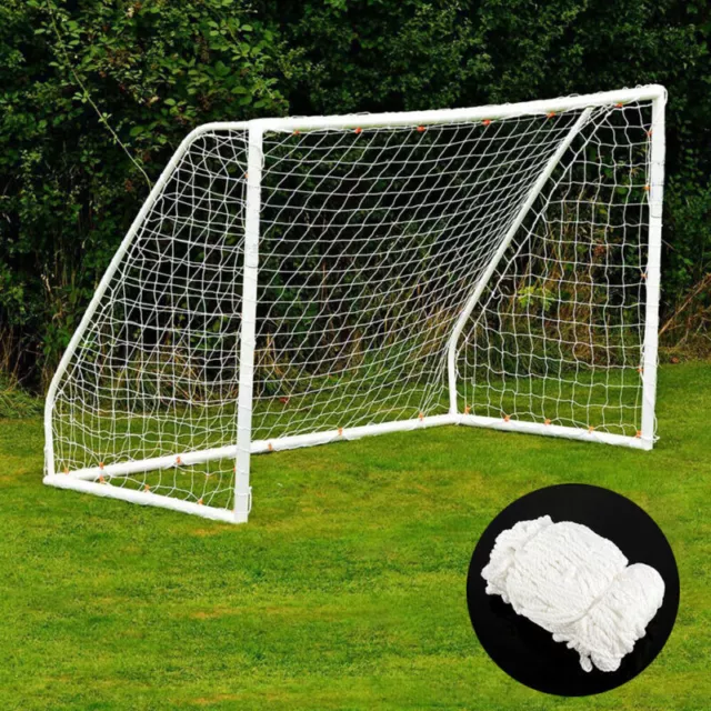 12 x 6FT Football Nets Football Soccer Goal Net Sports Training Practice Replace