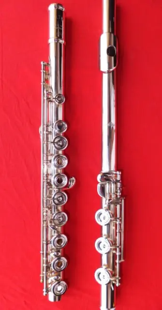 Altus 1407 (1607) RIB Vollsilber Querflöte Silberflöte, Flute solid silver