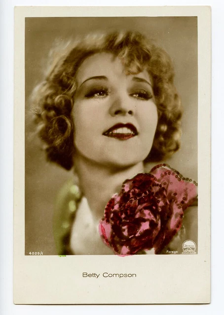 1920S MOVIE FILM Star BETTY COMPSON Original Vintage British Photo 1920s-movie-film-star-betty-compson-original-vintage-british-photo