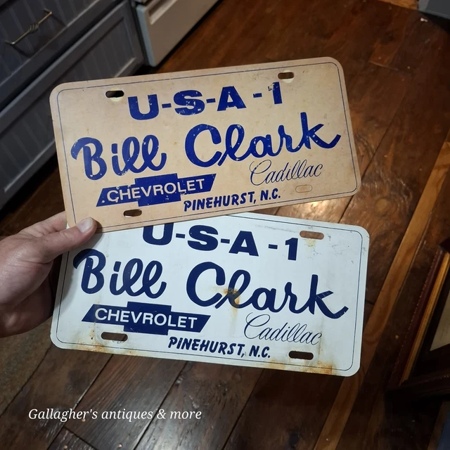 US North Carolina, License Plates, Automobilia