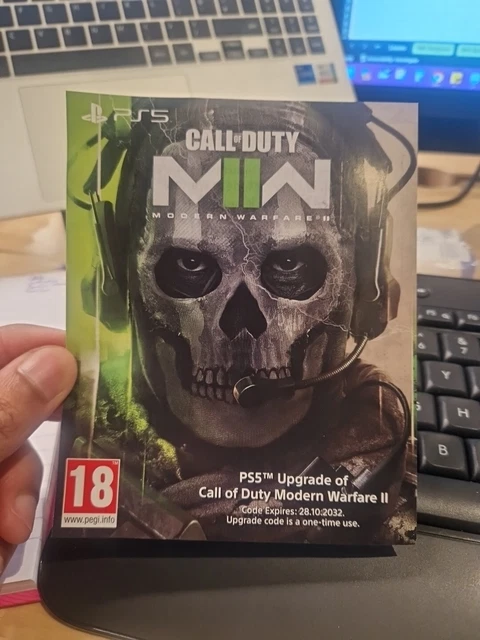 Call of Duty Modern Warfare 2 MW2 PS5 Upgrade Code Only (PS4 DISC REQUIRED MW2)