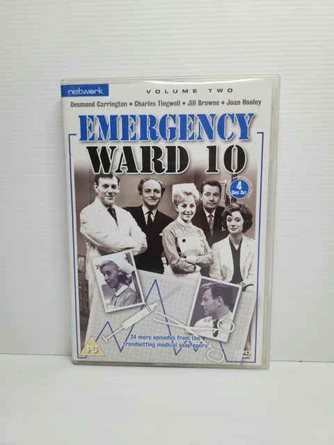 Emergency Ward 10 Volume 2 DVD 4 Disc Set Region 2 FREE POSTAGE
