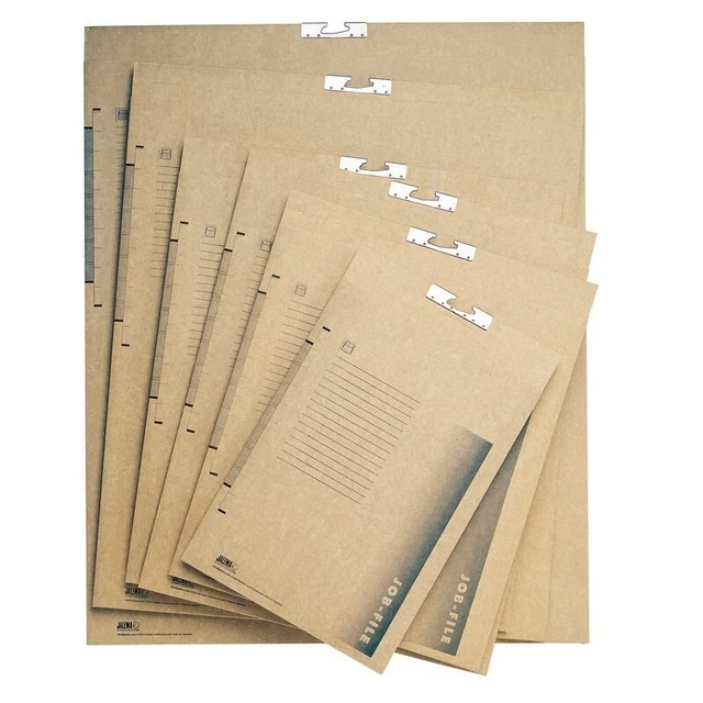 25" x 30" Capacity Jalema Grafi-System Brown Job-File (Box of 50)
