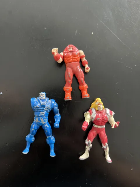 Vintage Toy Biz Marvel Metal Heroes X-Men Mutants Die-Cast Mini Figures Lot 1994