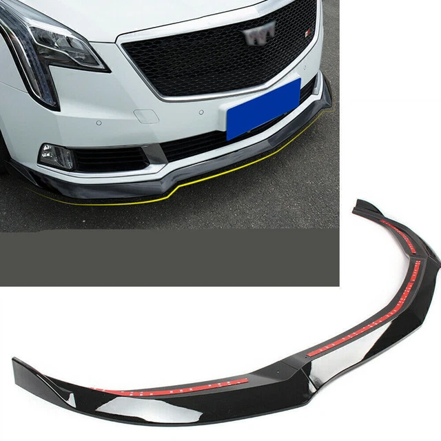 Berliii Front Upper Radiator Grille For 2013-2017 Cadillac XTS (Black & Silver Mesh)