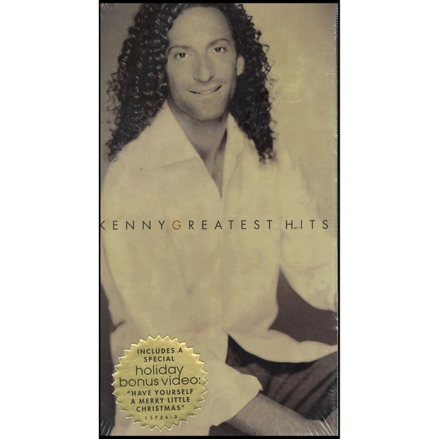 VHS KENNY G Greatest Hits Jazz Legend 8 Songs & Bonus Christmas