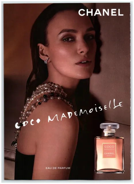 2022 CHANEL COCO Mademoiselle Fragrance Print Ad, Keira Knightley