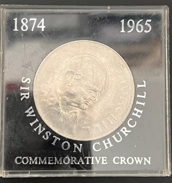 Elizabeth II Commemorative Crown - Winston Churchill Crown in Box