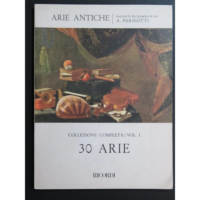 Arie Antiche ad una Voce 30 Pièces Chant Piano 1989 2