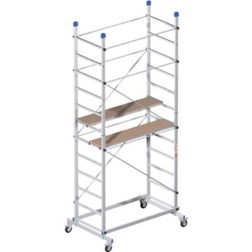 Trabattello zeus marchetti alluminio/legno cm 157x70 h.cm 198/360 Marchetti