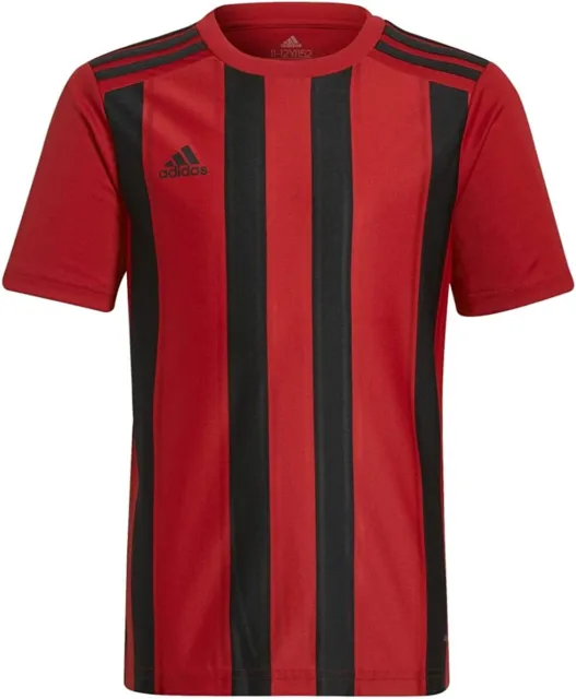 Adidas Children Jersey T-Shirt Black-Red Gr.116