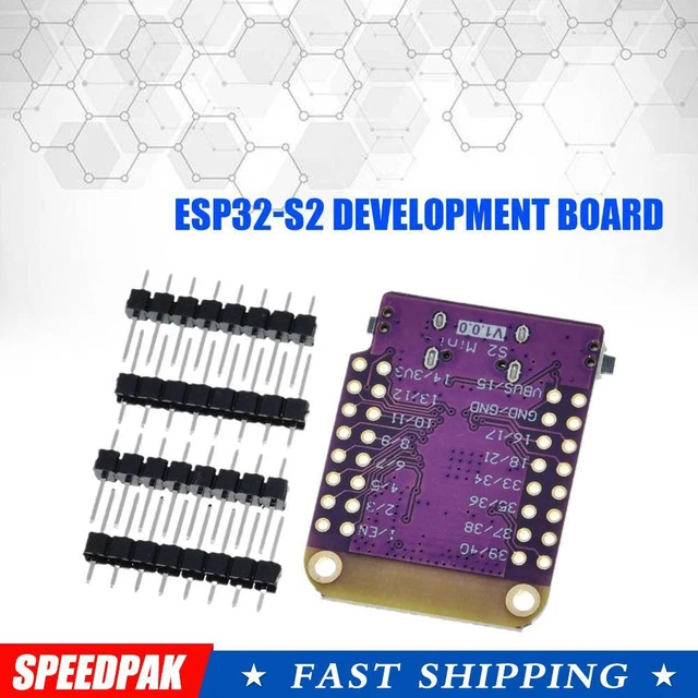 Wemos S2 Mini V1.0.0 LOLIN USB-C 4 MB Flash 2MB RAM ESP32-S2 VENDITA VENDITA I8M4