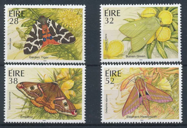 [BIN11841] Ireland 1994 Butterflies good set of stamps very fine MNH