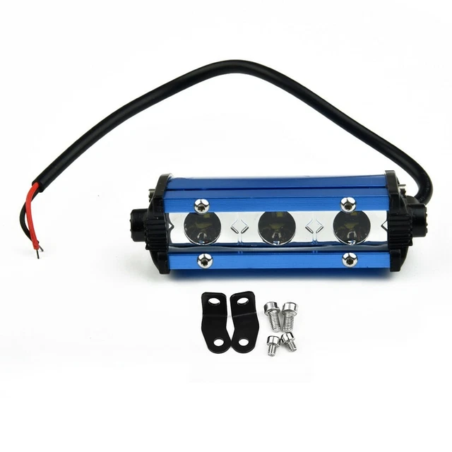 9W-LED Léger Barre 4 Petit Simple Rangée Travail Voiture Camion SUV Off Road Feu