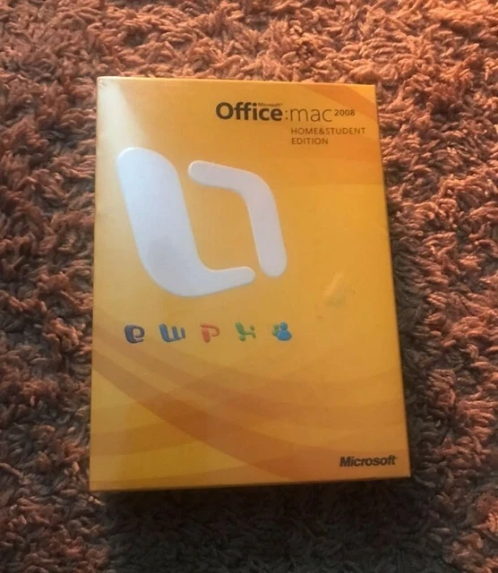 Microsoft Office 2008 Home and Student Edition for Mac