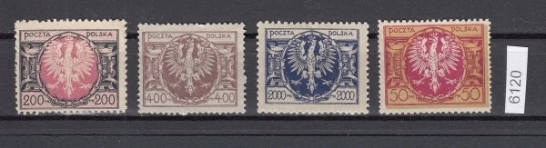 Briefmarken Polen gestempelt