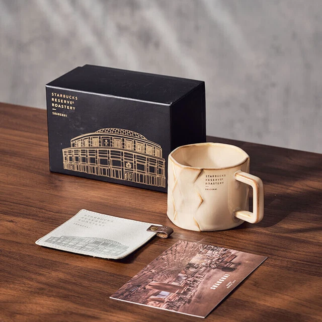 2022 China Starbucks Reserve Global Roastery 8oz Cup Coaster Group Gift Box X002