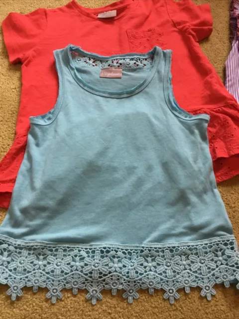 Matalan/Maggiolino girls age 5 summer tops x4. Excellent condition 2