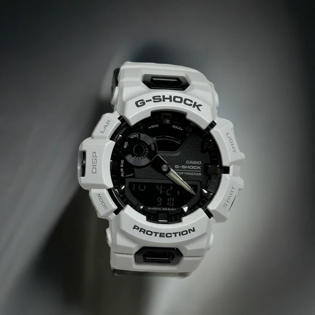 CASIO G-SHOCK WHITE Unisex Mp-Mgsa5-1 Digital Watch Used Good