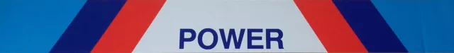 M Power Aufkleber Sticker Blendstreifen M Power 125 x 15 cm