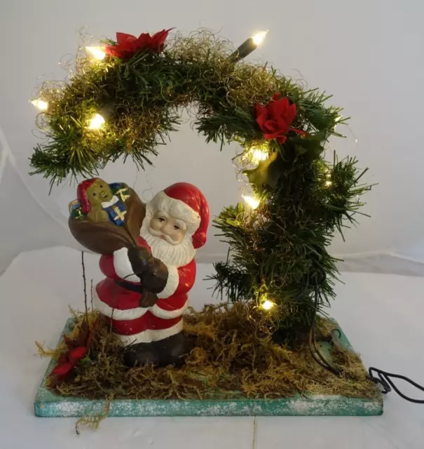 Lichtbogen, Lichtkranz, Nikolaus, Deko, Weihnachten, Fensterdeko, Fensterbild