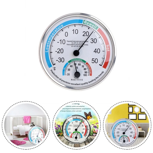 Ottieni letture accurate di temperatura e umidità con questo termoigrometro