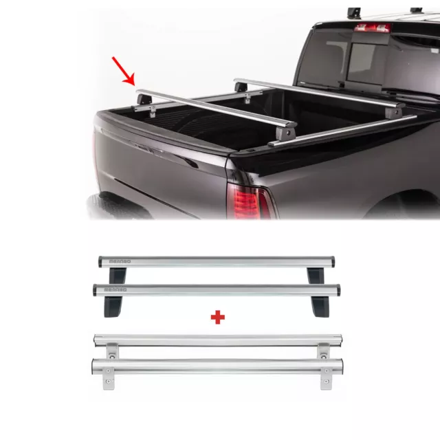 Barre-Traverse de Toit Porte-bagages pour GMC Sierra 1500 Alu