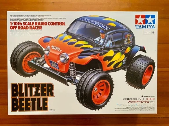 Timya Racing Buggy TAMIYA 1/10 RC Blitzer Beetle Off Road Buggy 2011 Reissue Vintage ...