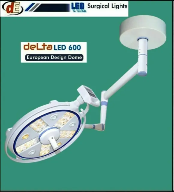 Delta 600Ceiling/ Wall Mount Surgical Lights LED OT Lamp Operation Theater Light