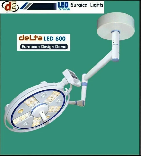 Delta 600Ceiling/ Wall Mount Surgical Lights LED OT Lamp Operation Theater Light