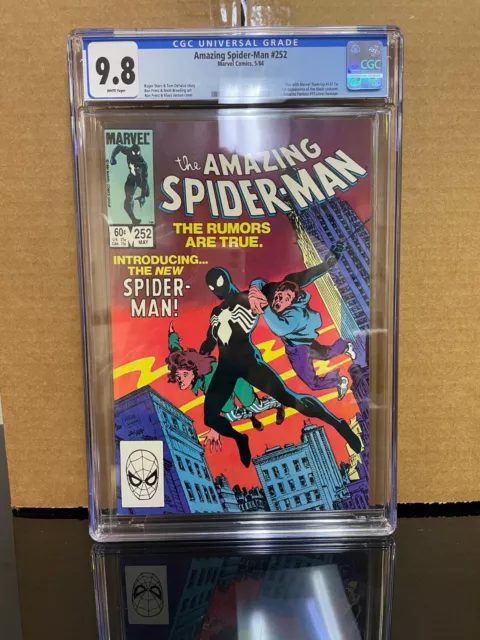 Amazing Spider-Man #252 Marvel Comics May 1984 CGC 9.8 Near Mint + White Pages!