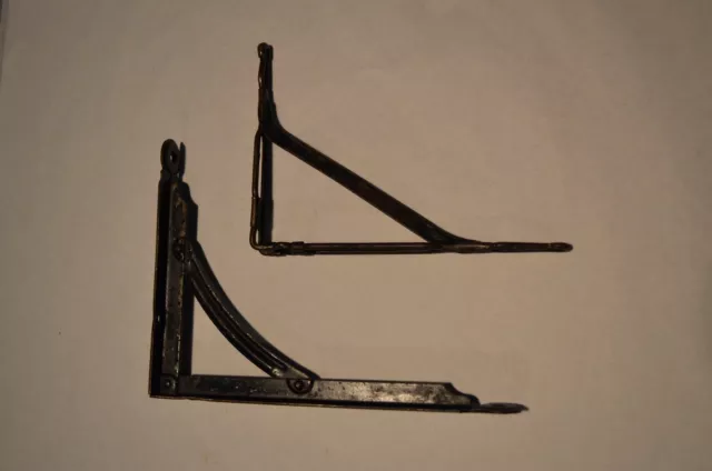 Architectural Vintage Antique Metal Wall Shelf Brackets Architectural Hardware