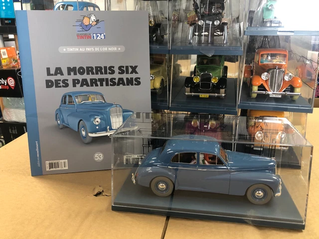 Voiture Tintin Hachette 1/24 N°53 - La Morris Six Des Partisans - Avec Fascicule - Occasion