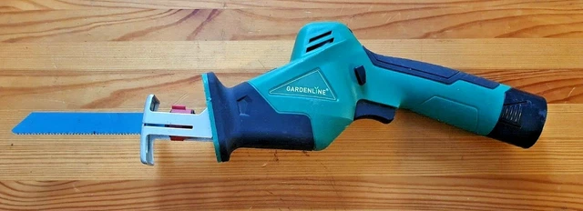 GARDENLINE CORDLESS GARDEN saw GDGS 12G Li Ion10.8v no charger 20.00 PicClick UK