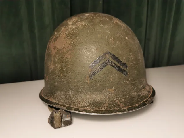 US Army M1 Helm Corporal WW2 / Scheunenfund