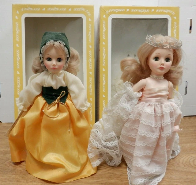 SLEEPING BEAUTY 1190 Cinderella 1176 lot 2 Effanbee Porcelain
