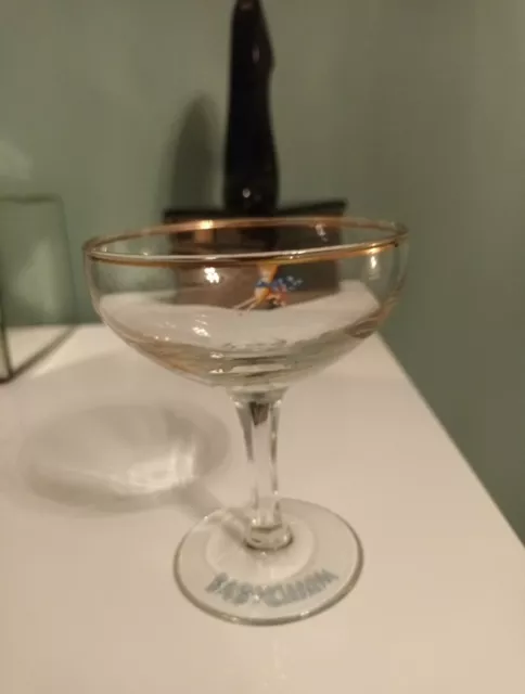 Vintage Retro Babycham Glass