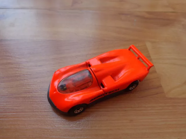 Modelo Diecast De Coche Naranja Matchbox Mb-64 Oldsmobile Aerotech De Colección