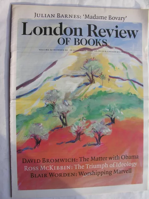 LONDON REVIEW OF BOOKS Nov 2010 Barack Obama Madame Bovary R.F. Langley GCHQ