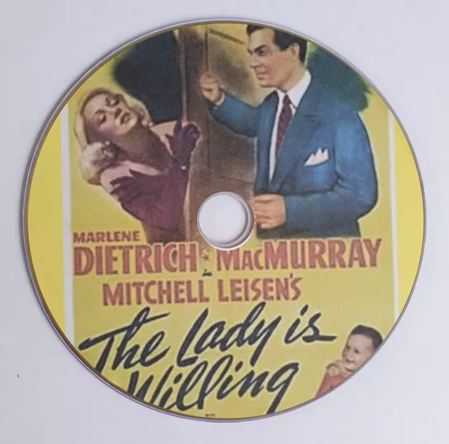 The Lady Is Willing 1942 Dvd Public Domain Film Marlene Dietrich, Fred Macmurray