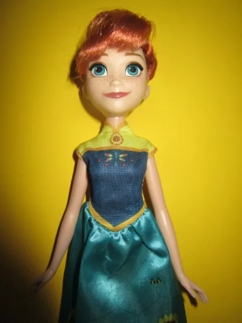 B35) Süsse Alte Disney Princess Anna Frozen Eiskönigin Hasbro Ohne Funktion