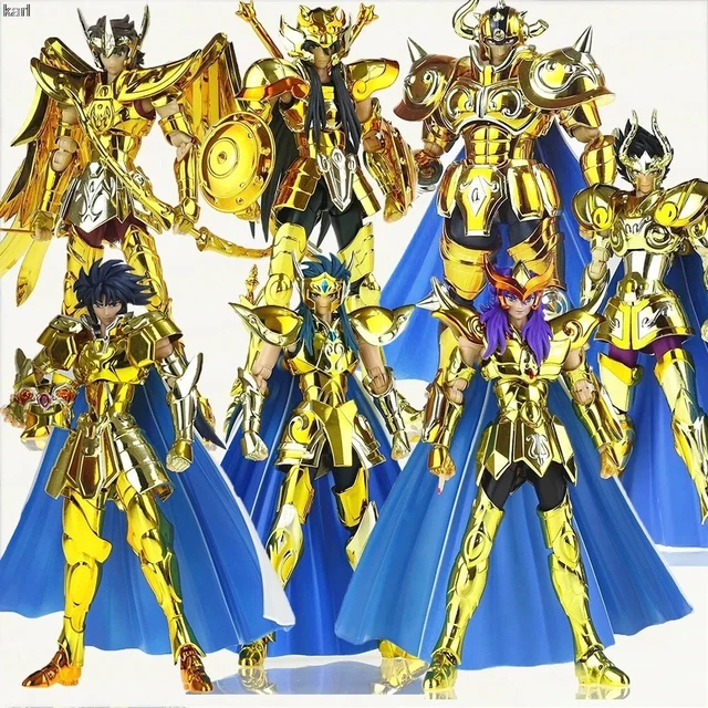 Lot Figurines Saint Seiya - 12 Chevaliers D'Or Du Zodiaque - Chibi 10cm - 2021