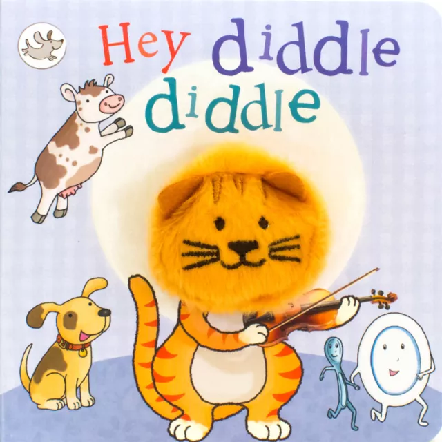 "Hey Diddle "Grueso Marioneta de Dedos Libro De Pequeño Learners