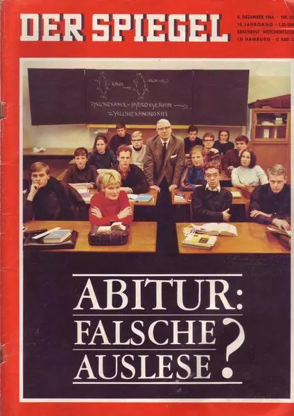 Der Spiegel Nr. 50/1964 09.12.1964 Abitur: falsche Auslese?