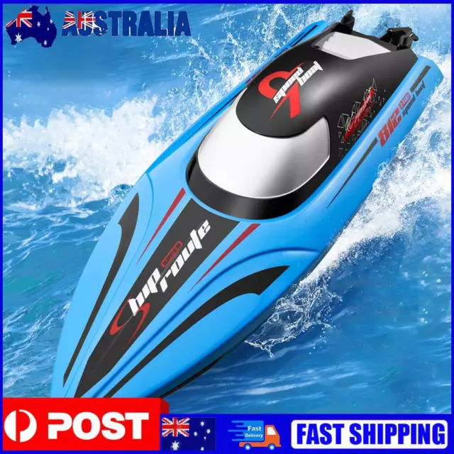 2.4GHz Remote Control Boat High-Speed Electric RC Speed Boat for Pools and Lakes