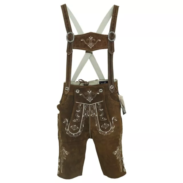 Lederhose Herren Trachten Lederhose bavarian Lederhose  mit Hosenträger Gr,46-64
