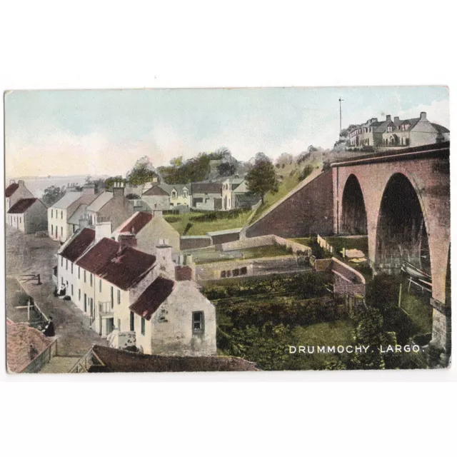 DRUMMOCHY, LARGO Fife Postcard Unused