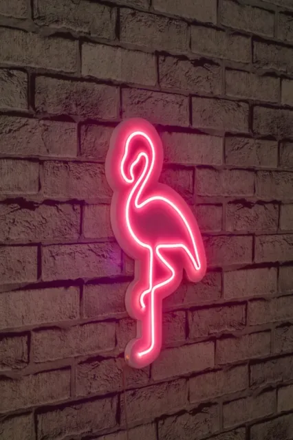 Flamingo Neon Wall Decor Flamingo Led Sign Pink Led Light Home Decor Gaming Room